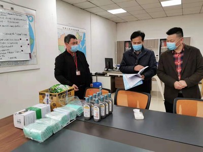 沙田醫(yī)保分局到復(fù)工企業(yè)開(kāi)展疫情防控措施檢查